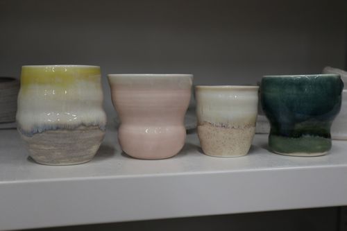 Small paper porcelain mugs and vases 20.5. and 27.5.2022